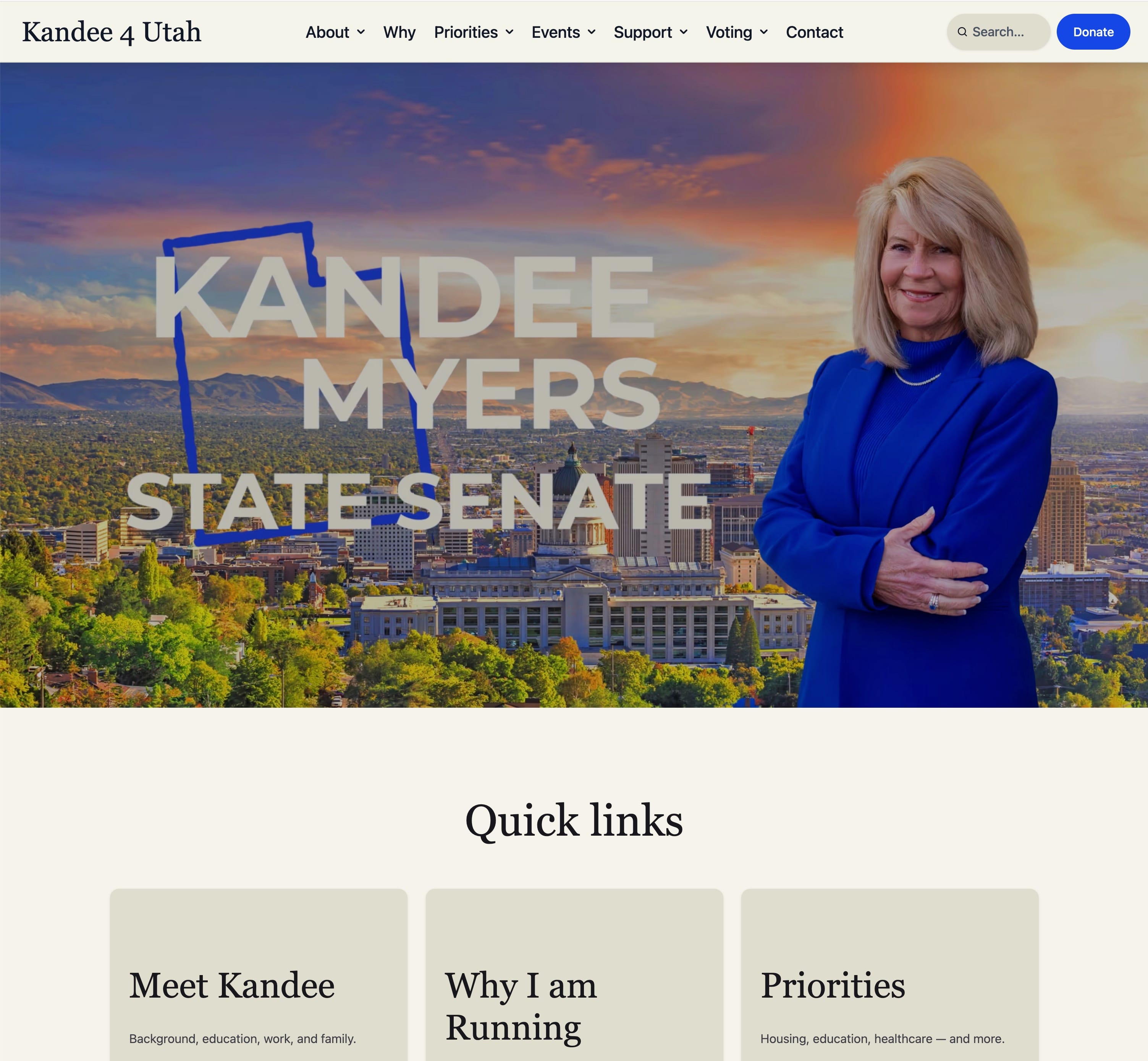Kandee 4 Utah website